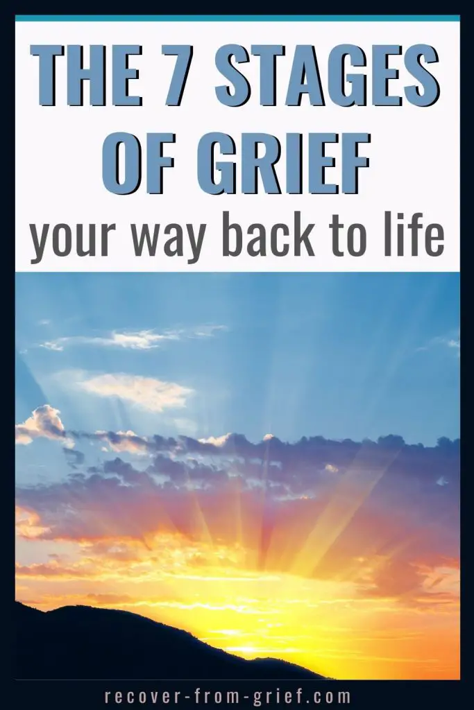 7 Stages Of Grief - Going Through the Process and Back to Life ...